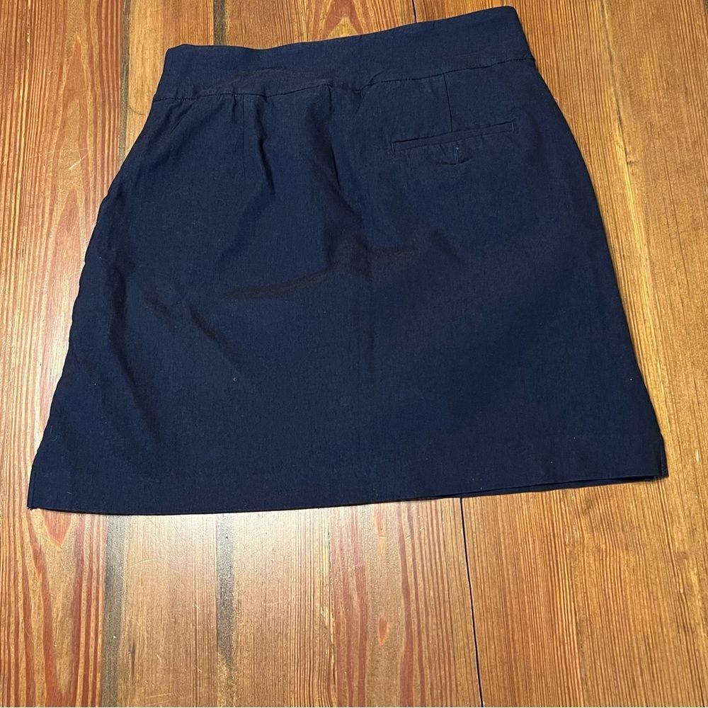 EP Pro Basic Pull On Stretch Skort-Navy - Picture 8 of 8